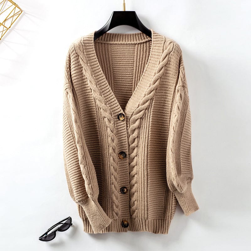 Cardigan Torsadé