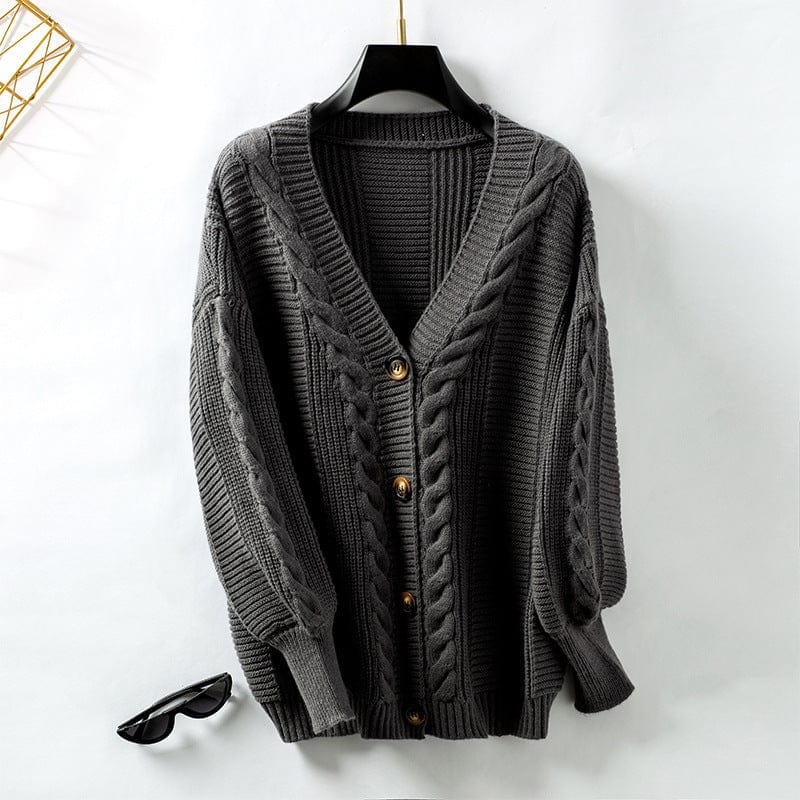 Cardigan Torsadé