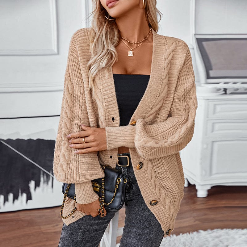 Cardigan Torsadé